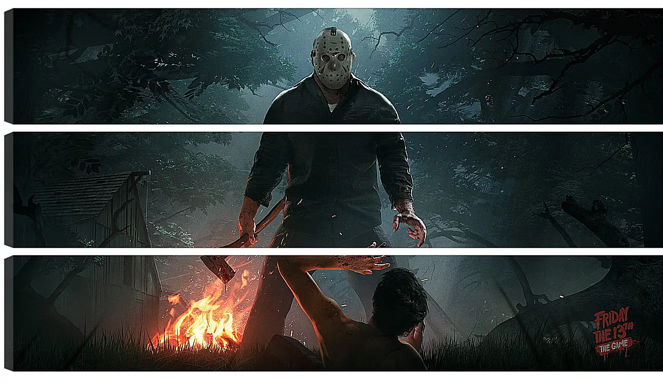 Модульная картина - Friday The 13th: The Game
