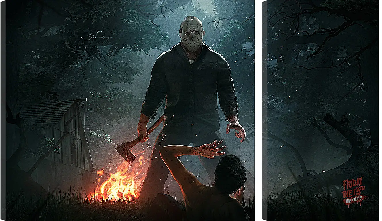 Модульная картина - Friday The 13th: The Game
