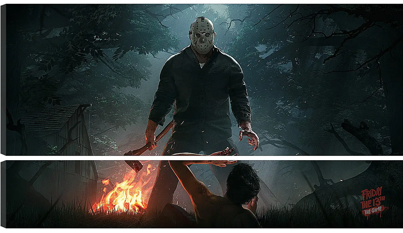 Модульная картина - Friday The 13th: The Game
