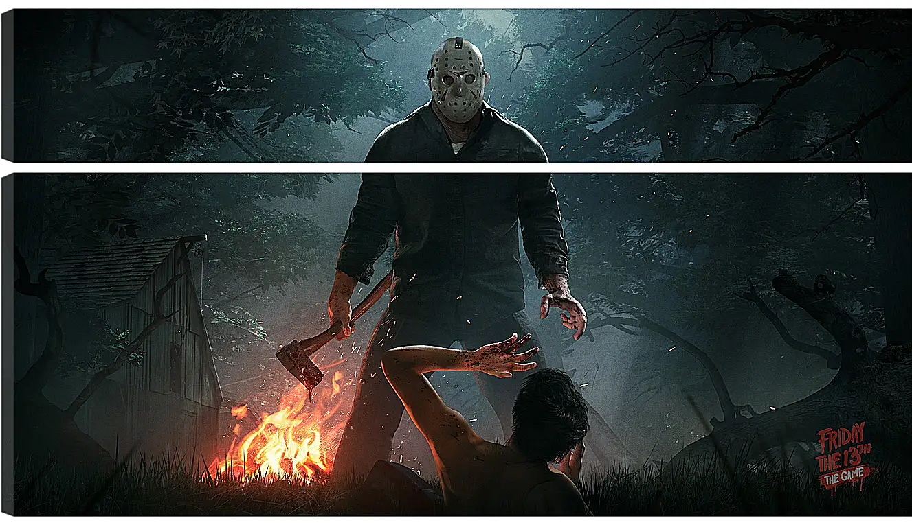 Модульная картина - Friday The 13th: The Game
