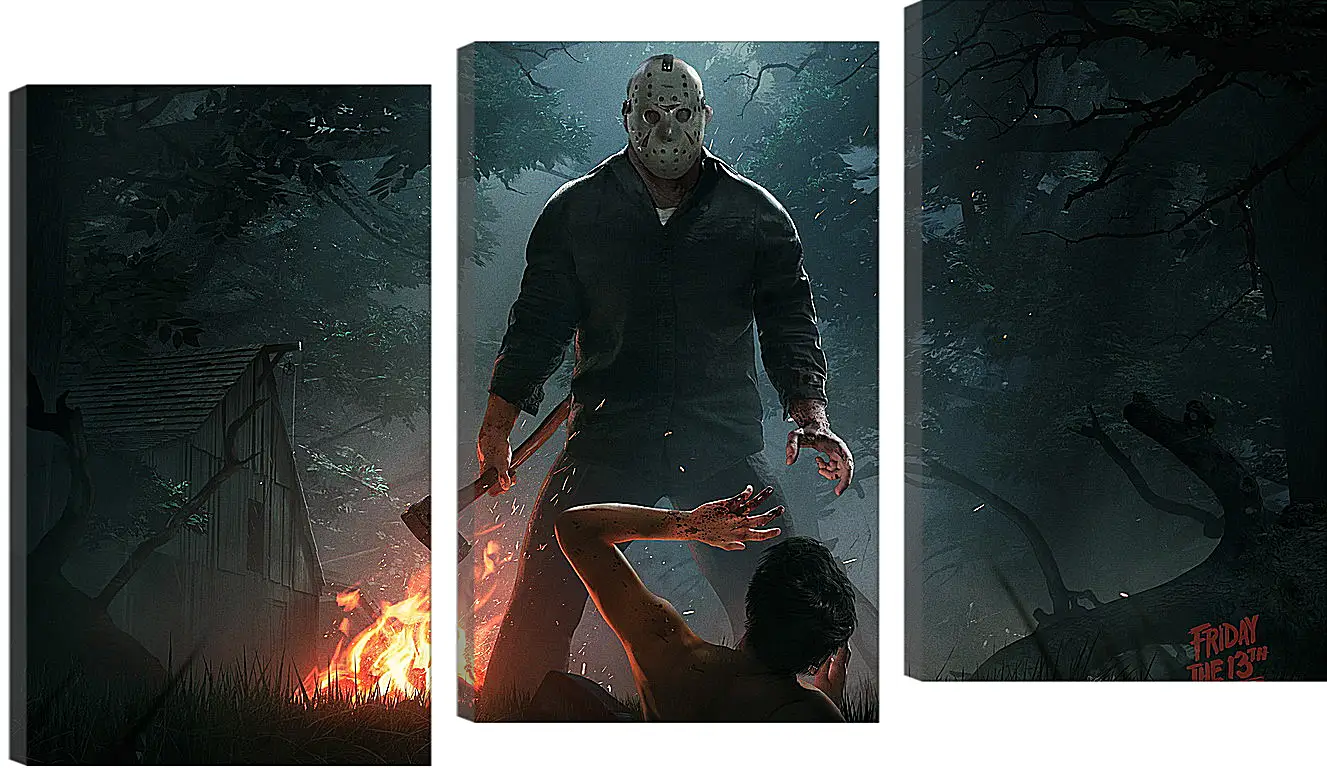 Модульная картина - Friday The 13th: The Game
