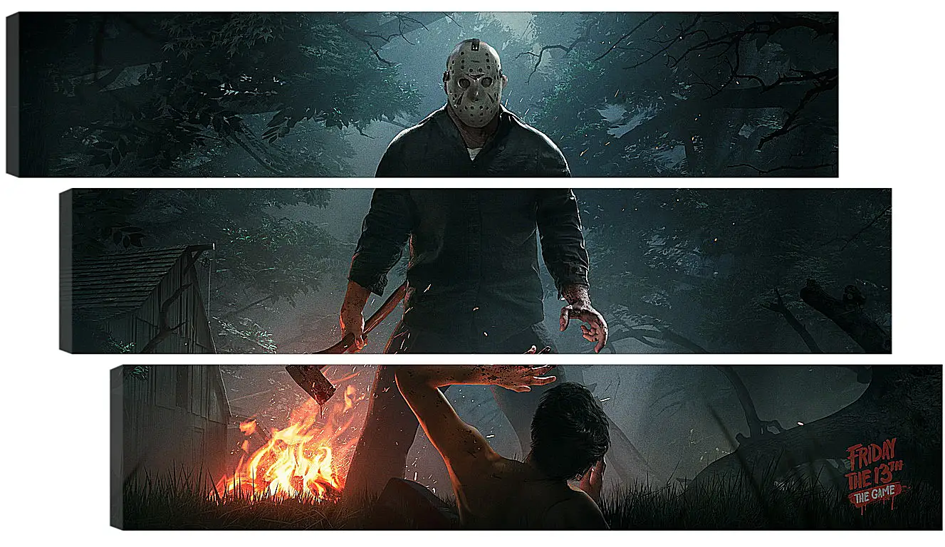 Модульная картина - Friday The 13th: The Game
