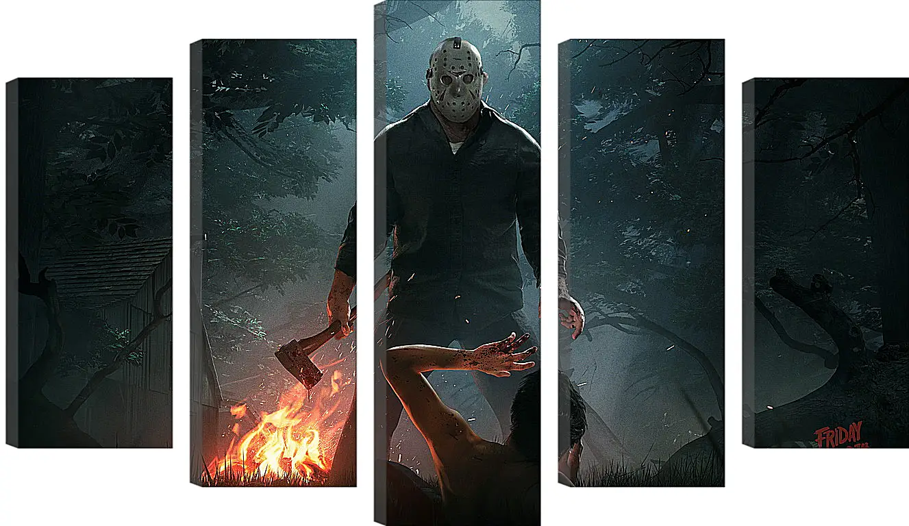 Модульная картина - Friday The 13th: The Game
