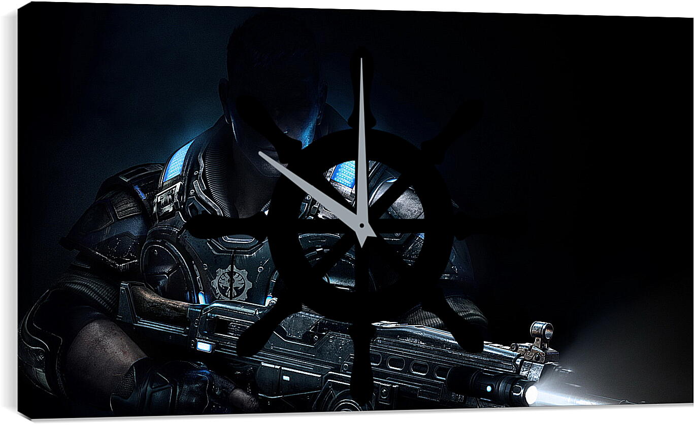 Часы картина - Gears Of War 4