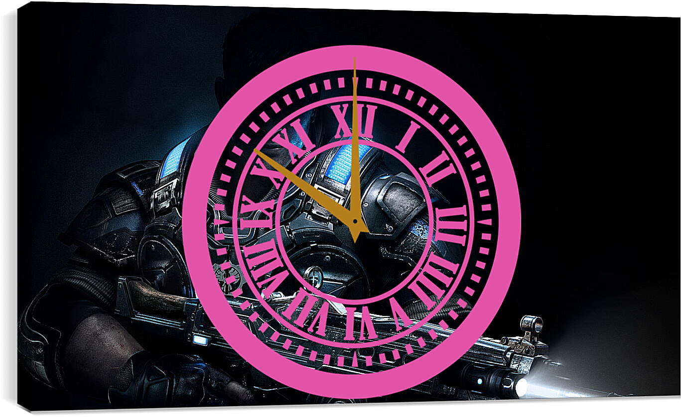 Часы картина - Gears Of War 4