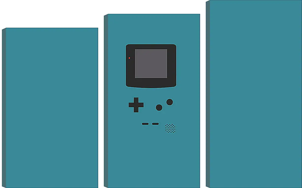 Модульная картина - Game Boy
