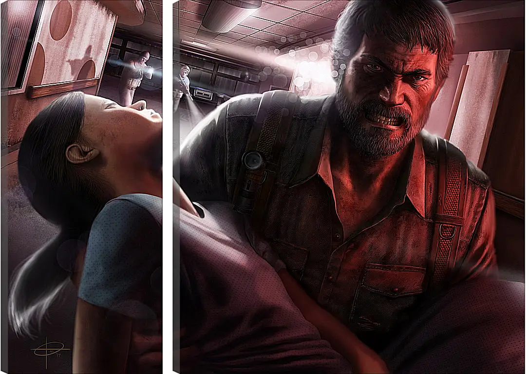 Модульная картина - The Last Of Us
