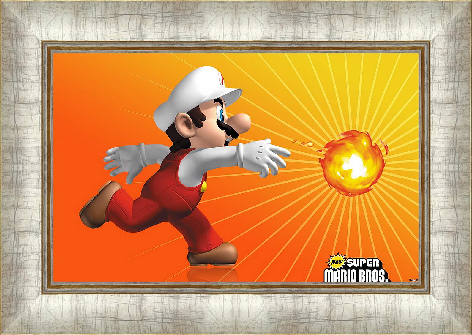 Картина в раме - Super Mario Bros.
