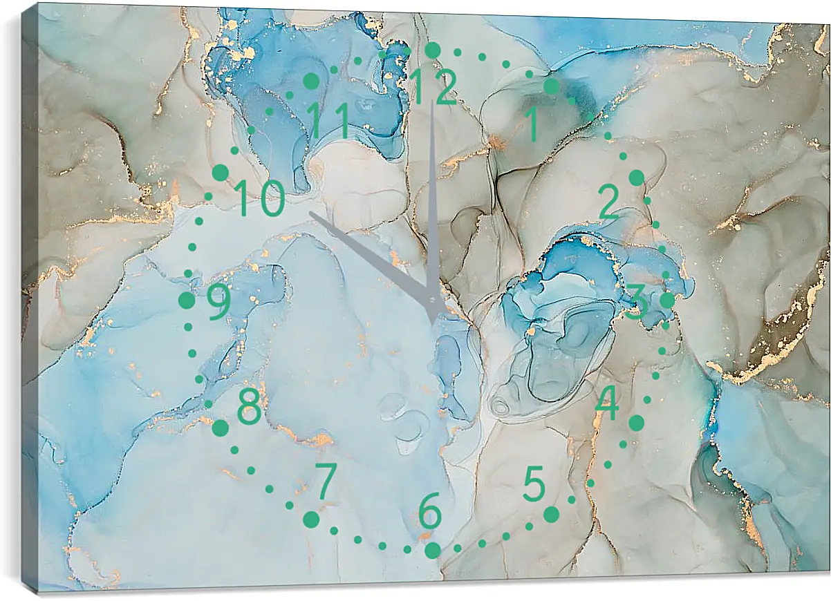Часы картина - Абстракция