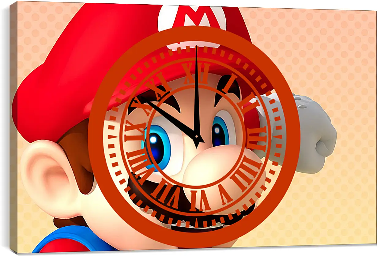 Часы картина - Mario
