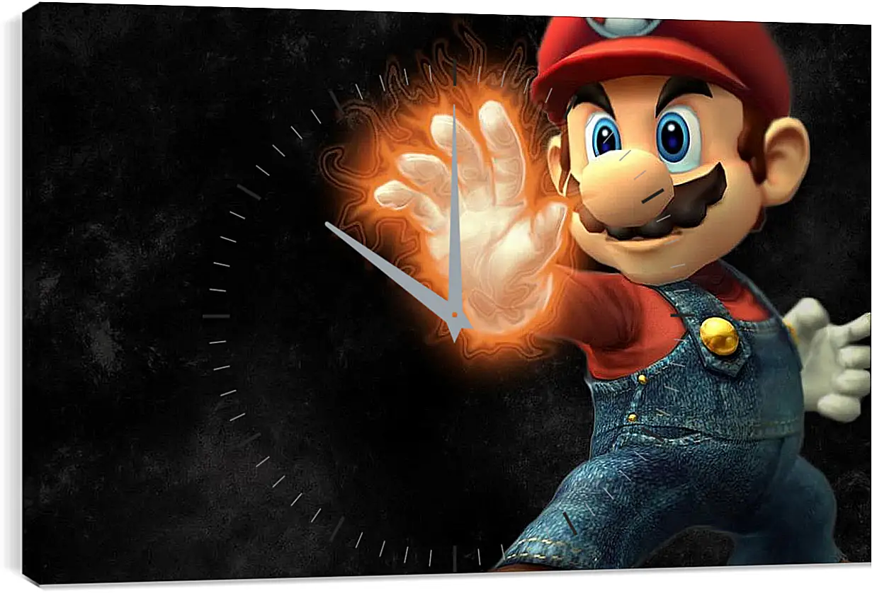 Часы картина - Mario
