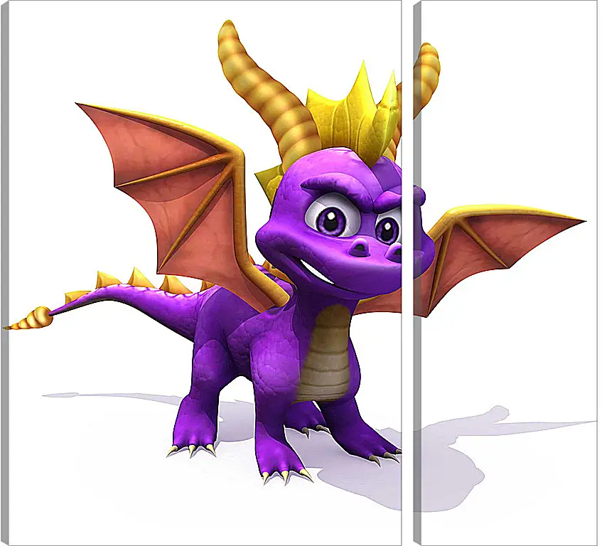 Модульная картина - Spyro The Dragon
