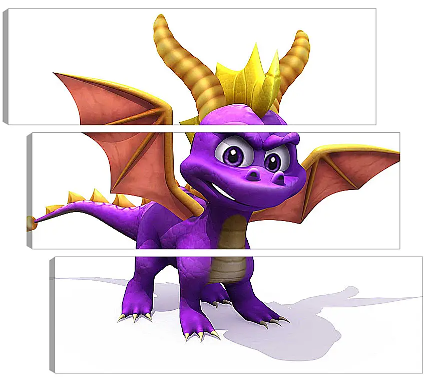 Модульная картина - Spyro The Dragon
