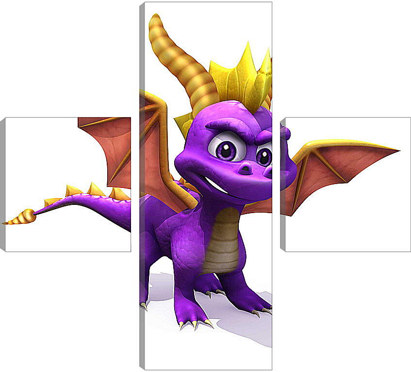 Модульная картина - Spyro The Dragon
