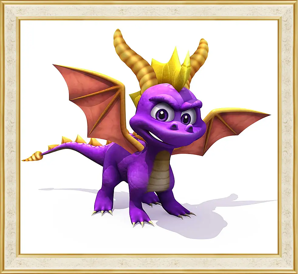 Картина в раме - Spyro The Dragon
