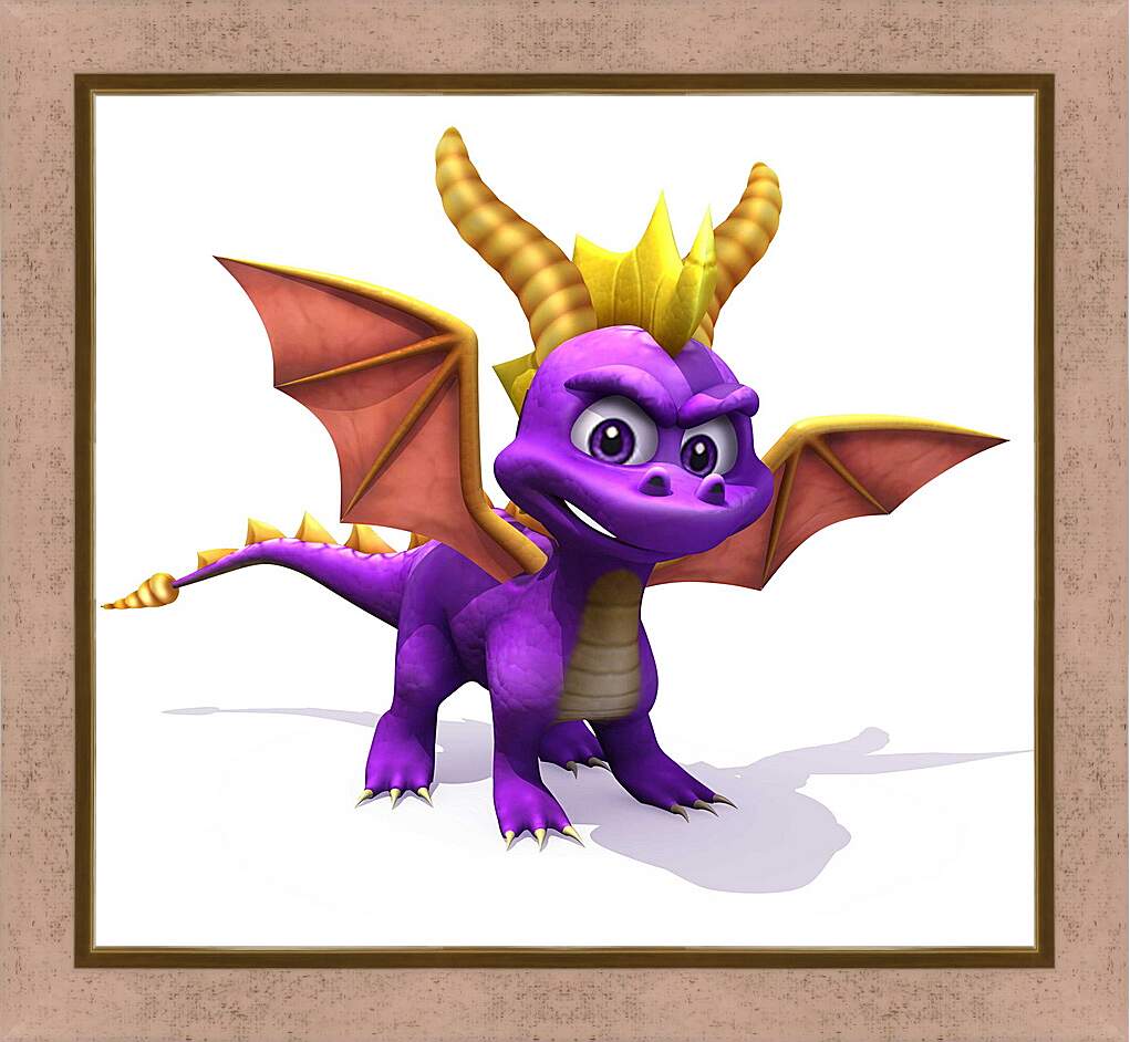 Картина в раме - Spyro The Dragon
