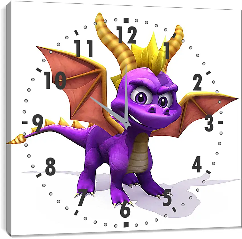 Часы картина - Spyro The Dragon
