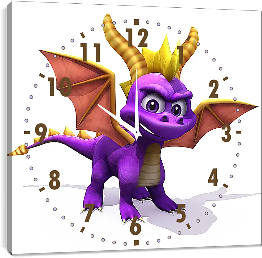 Часы картина - Spyro The Dragon
