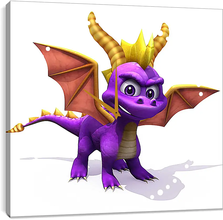 Часы картина - Spyro The Dragon
