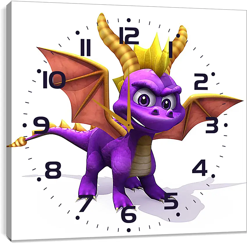 Часы картина - Spyro The Dragon
