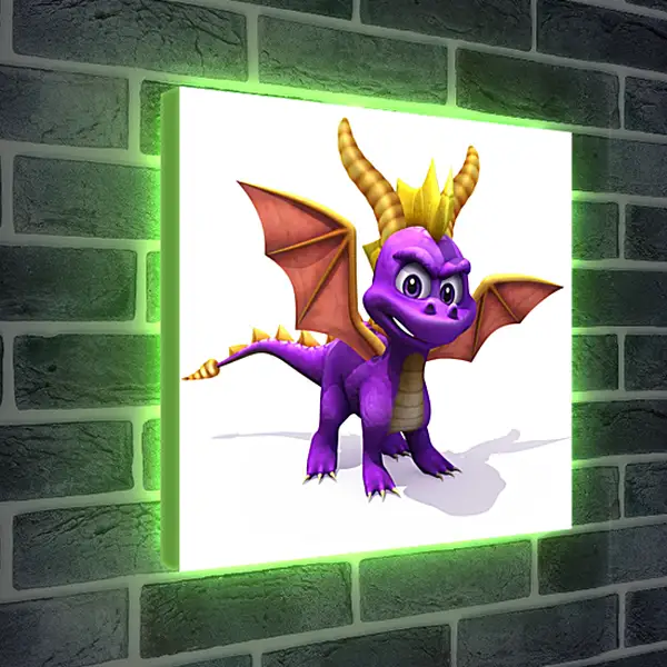 Лайтбокс световая панель - Spyro The Dragon
