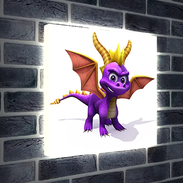 Лайтбокс световая панель - Spyro The Dragon
