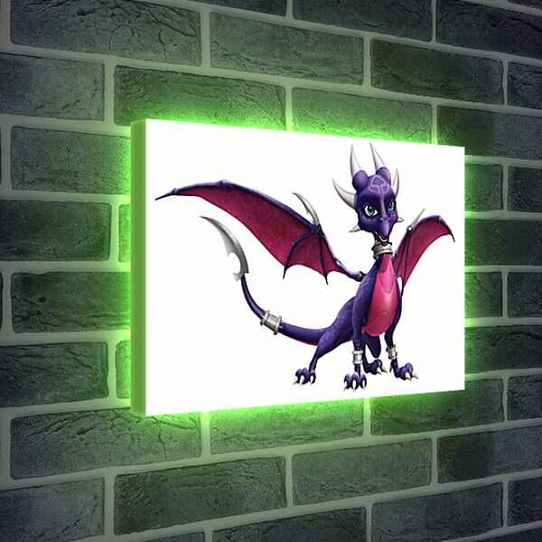 Лайтбокс световая панель - Spyro The Dragon
