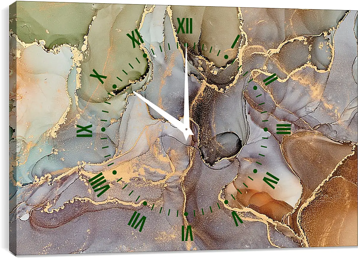 Часы картина - Абстракция