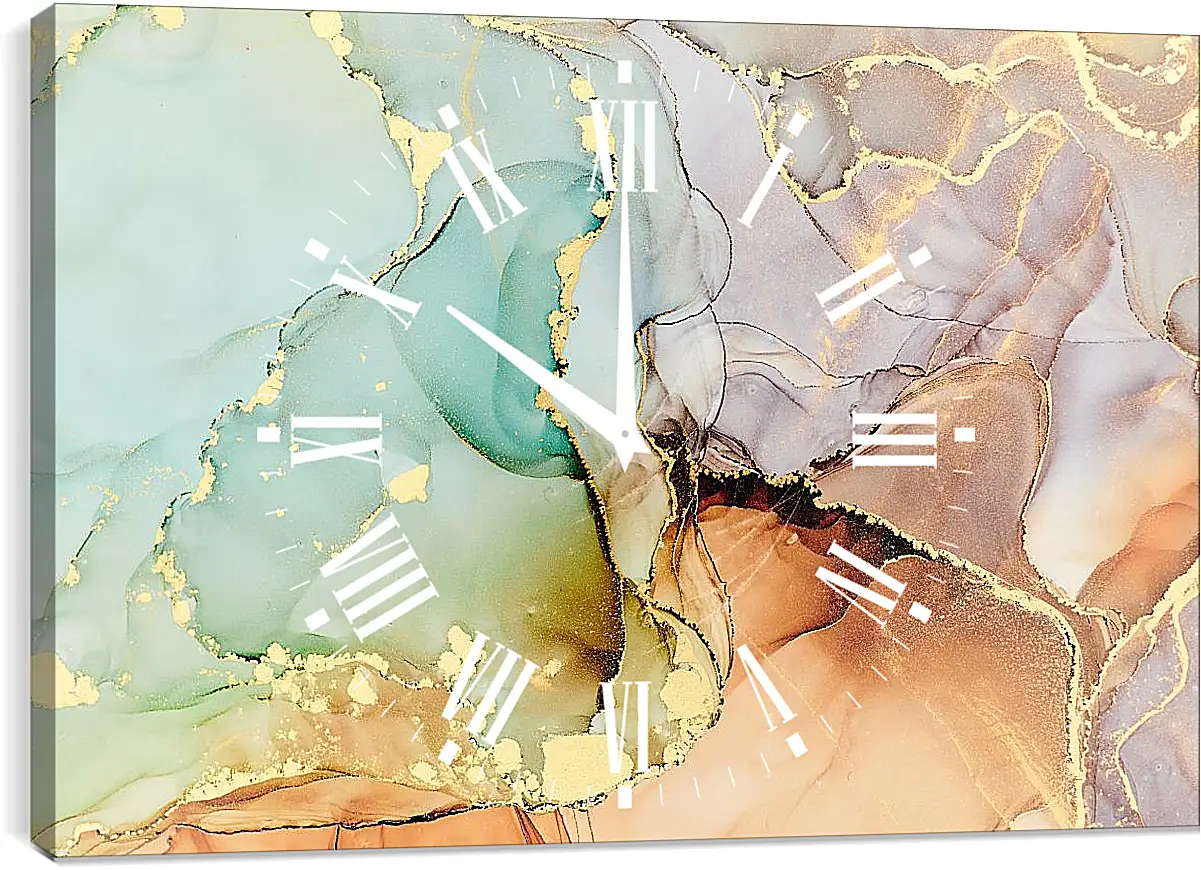 Часы картина - Абстракция