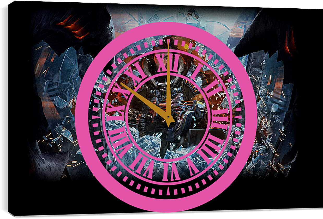 Часы картина - Lost Planet 3
