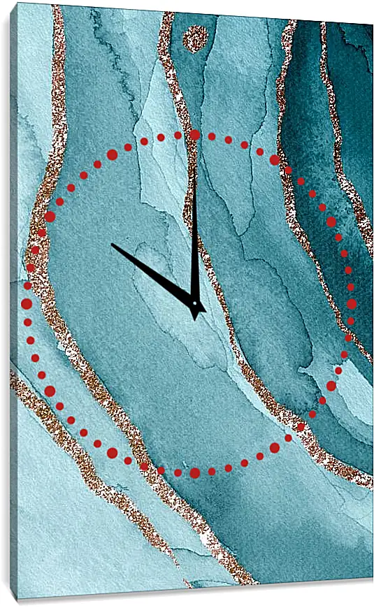 Часы картина - Абстракция