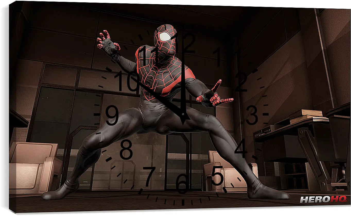 Часы картина - Spider-Man: Edge Of Time
