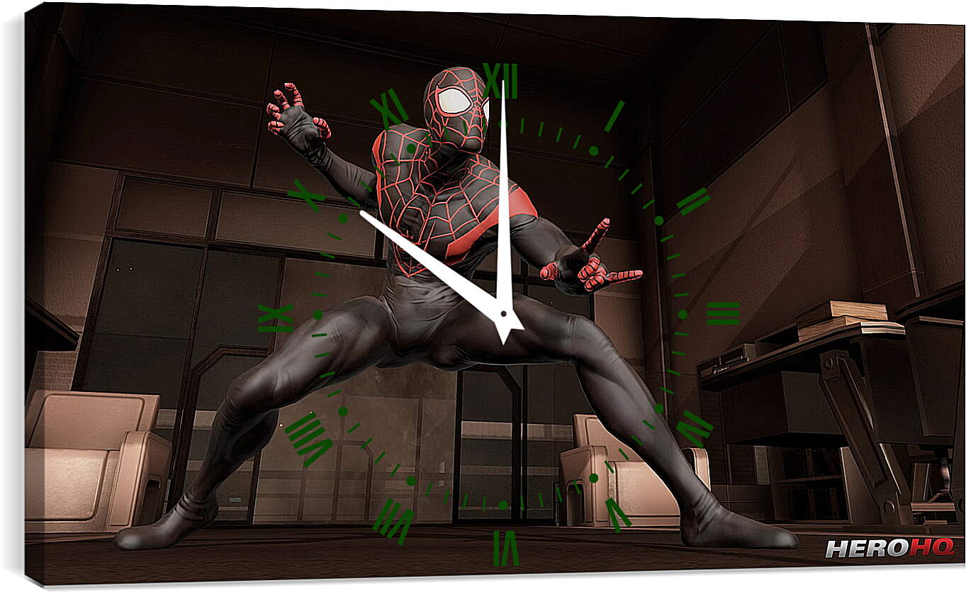 Часы картина - Spider-Man: Edge Of Time
