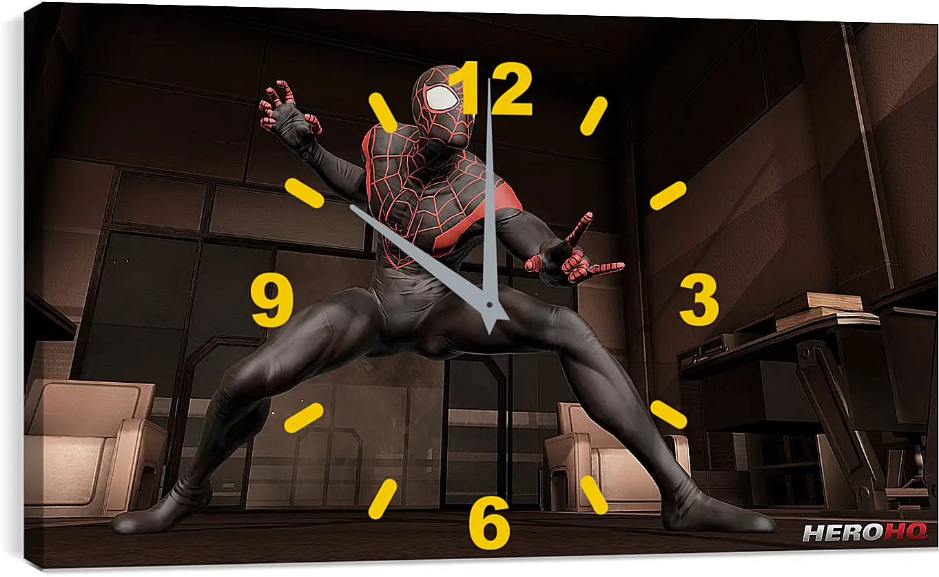 Часы картина - Spider-Man: Edge Of Time
