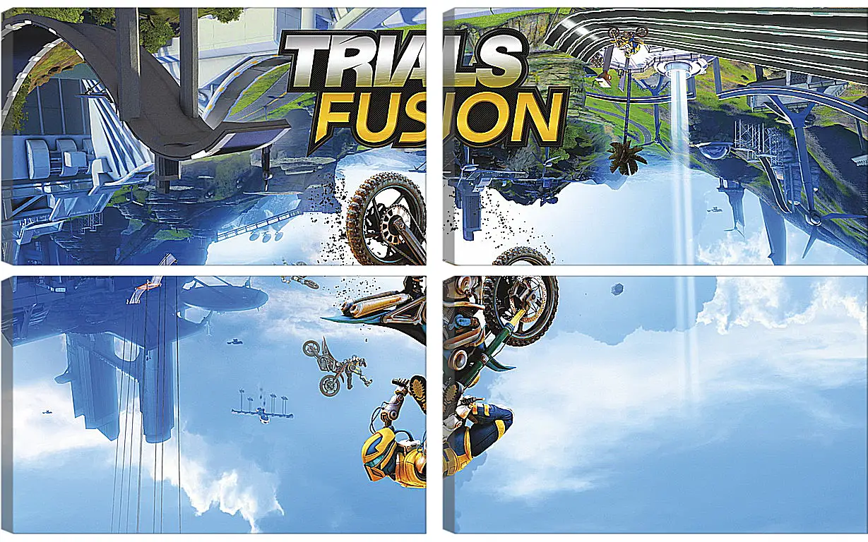 Модульная картина - Trials Fusion
