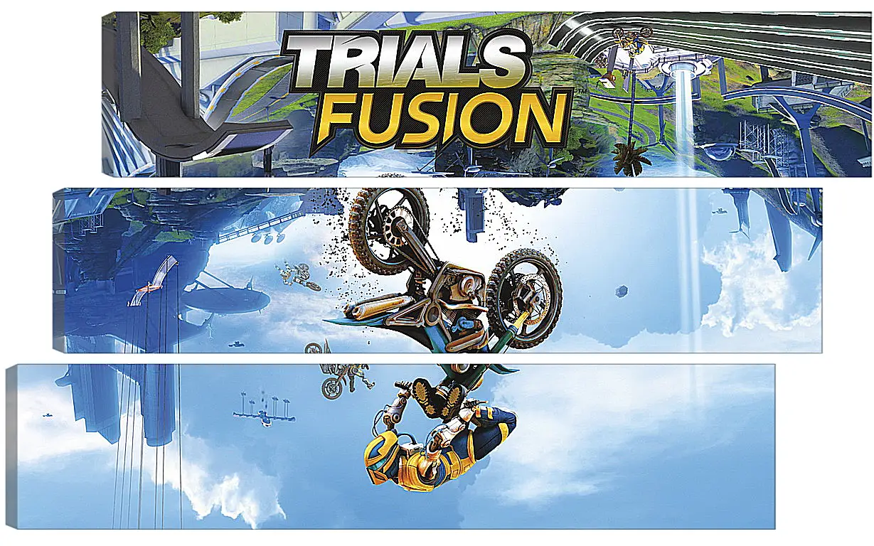 Модульная картина - Trials Fusion
