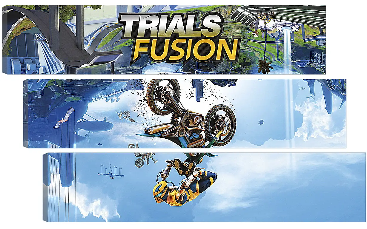 Модульная картина - Trials Fusion
