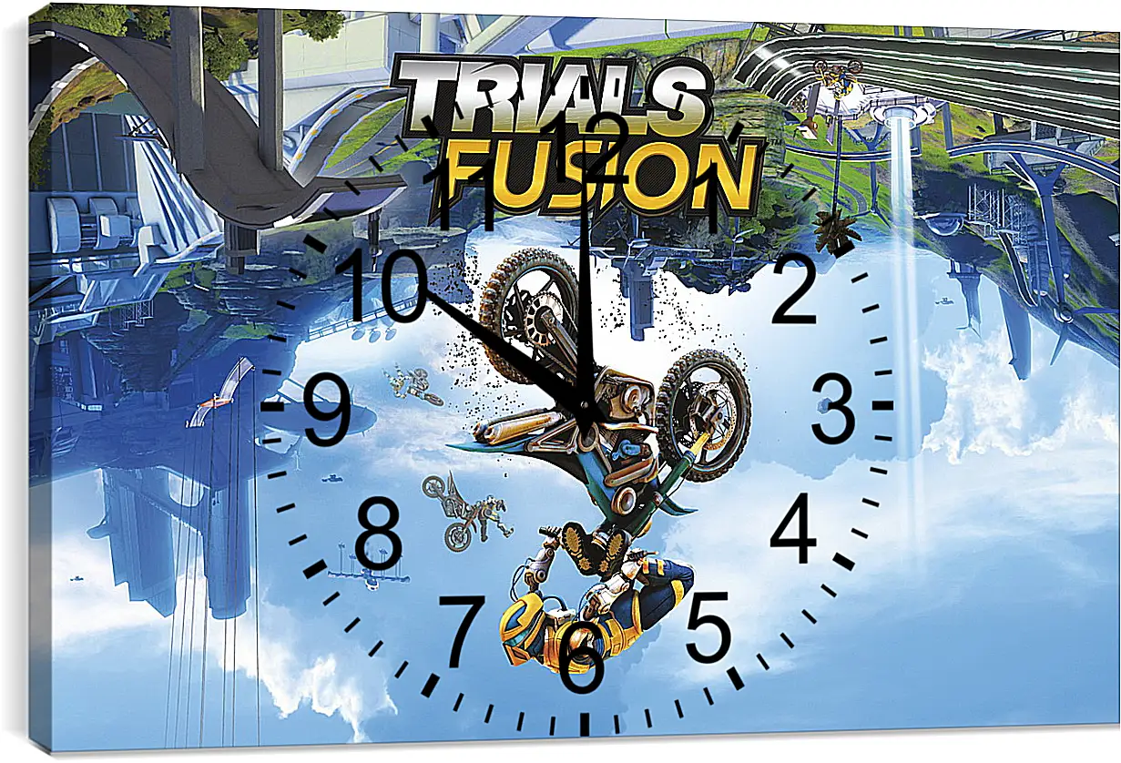 Часы картина - Trials Fusion
