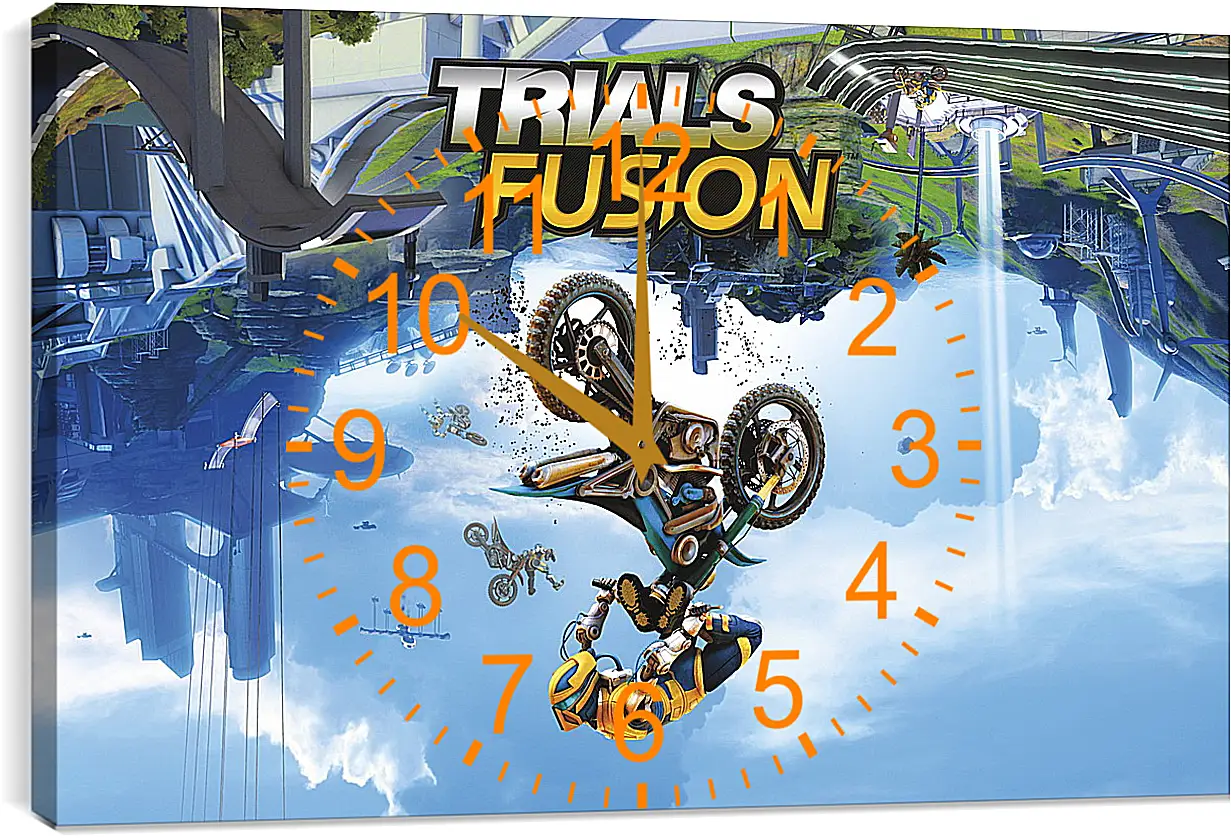 Часы картина - Trials Fusion
