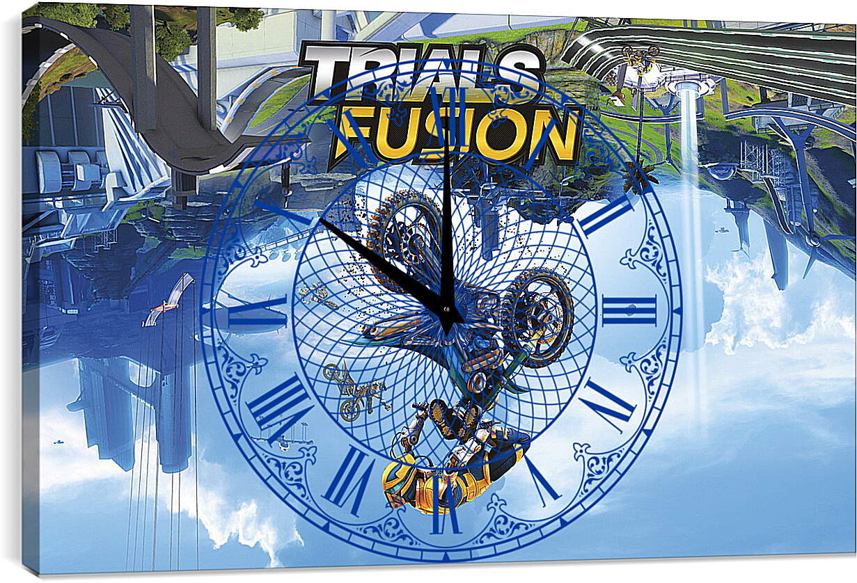 Часы картина - Trials Fusion
