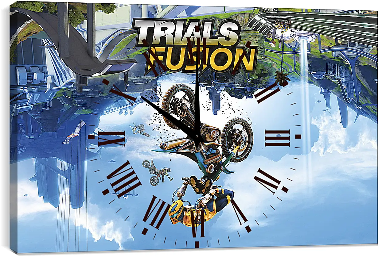 Часы картина - Trials Fusion
