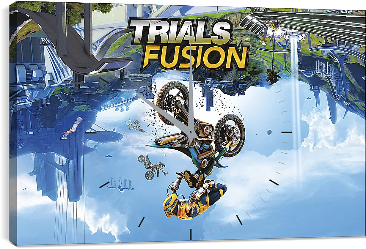 Часы картина - Trials Fusion
