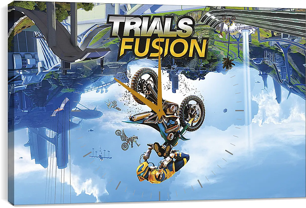 Часы картина - Trials Fusion
