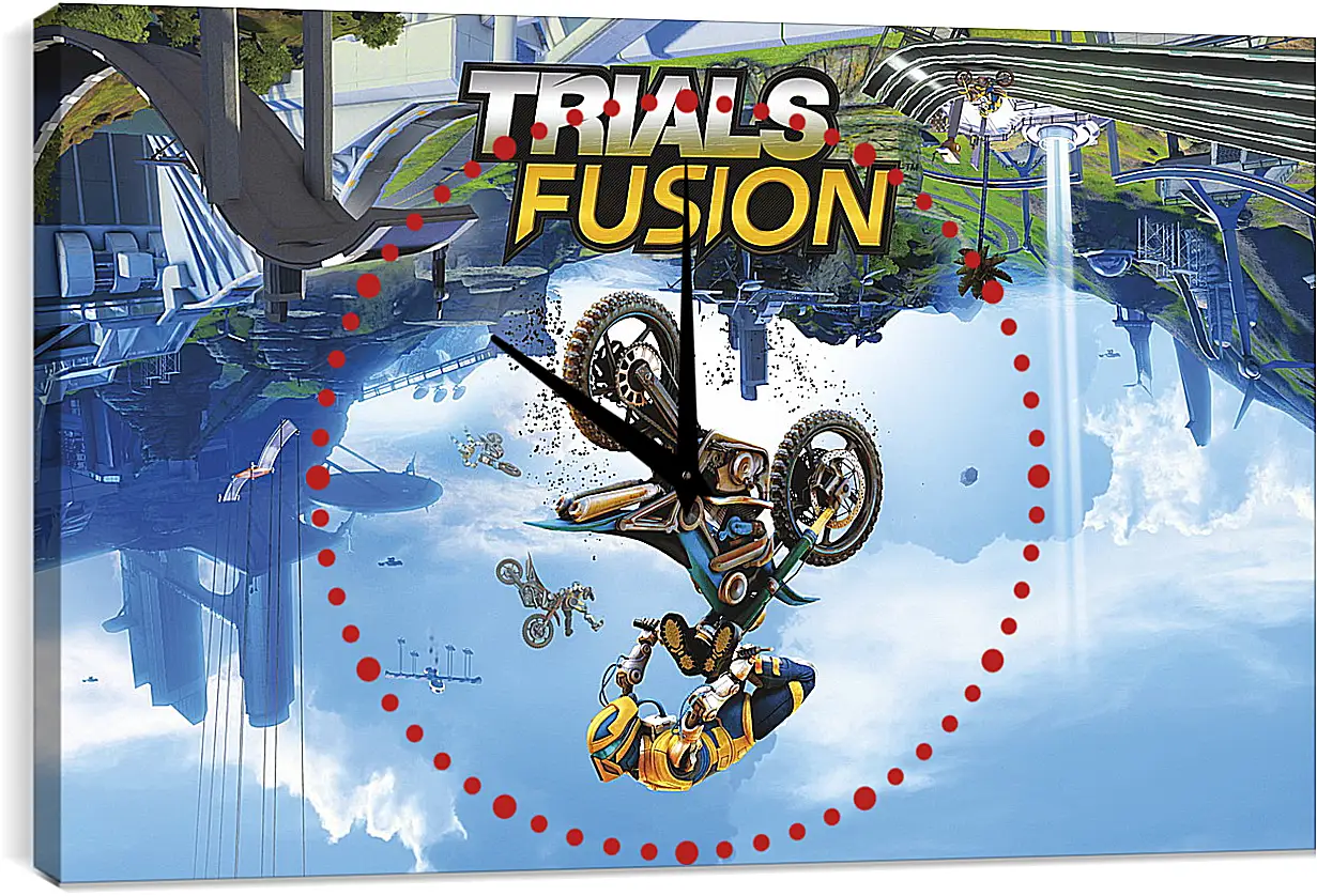 Часы картина - Trials Fusion
