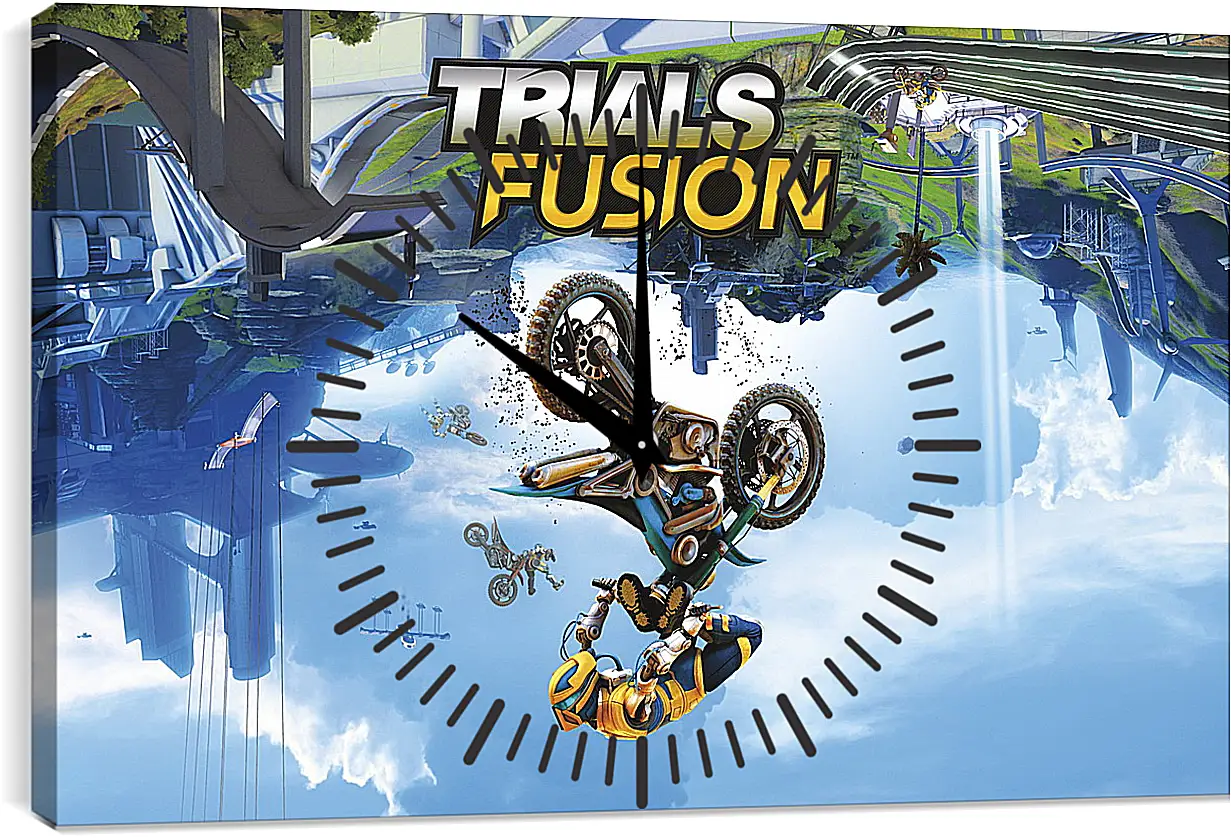 Часы картина - Trials Fusion
