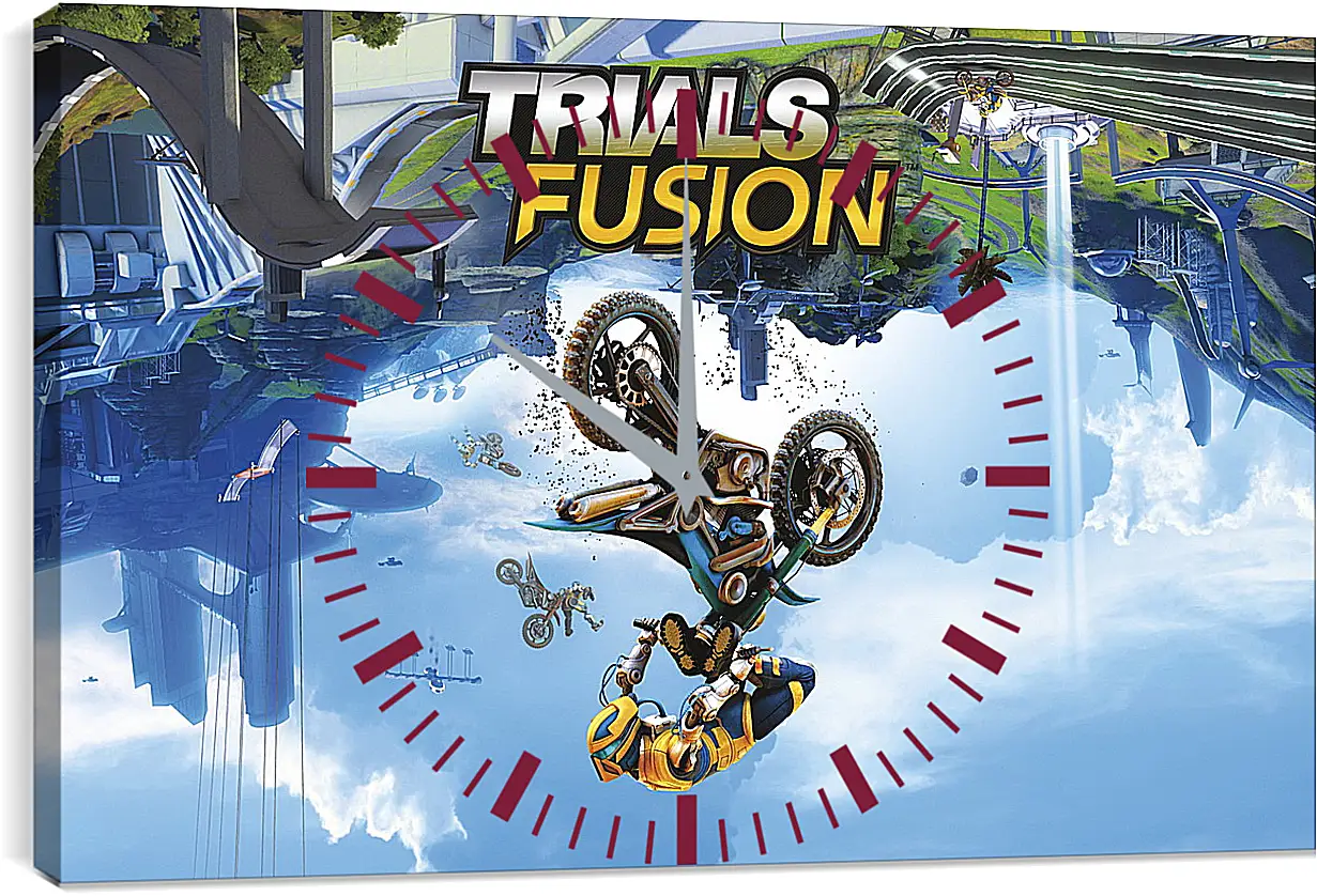 Часы картина - Trials Fusion
