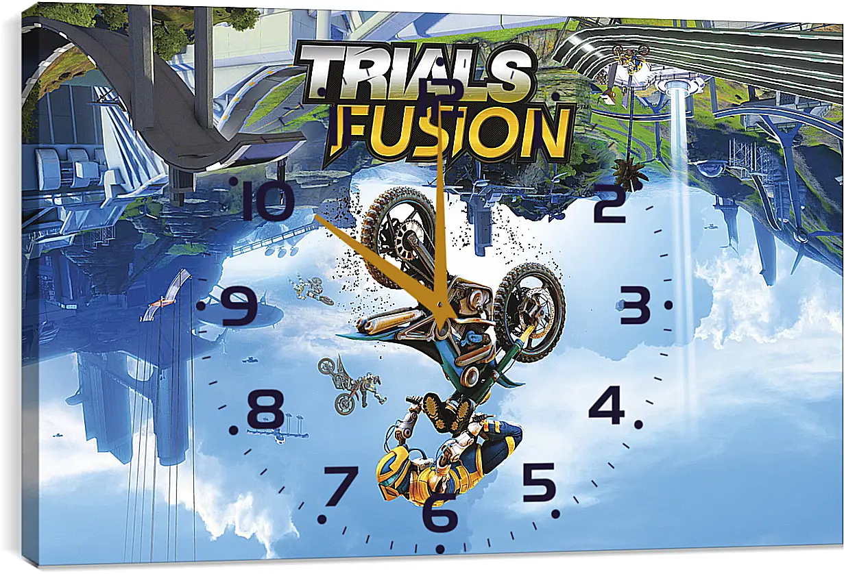 Часы картина - Trials Fusion
