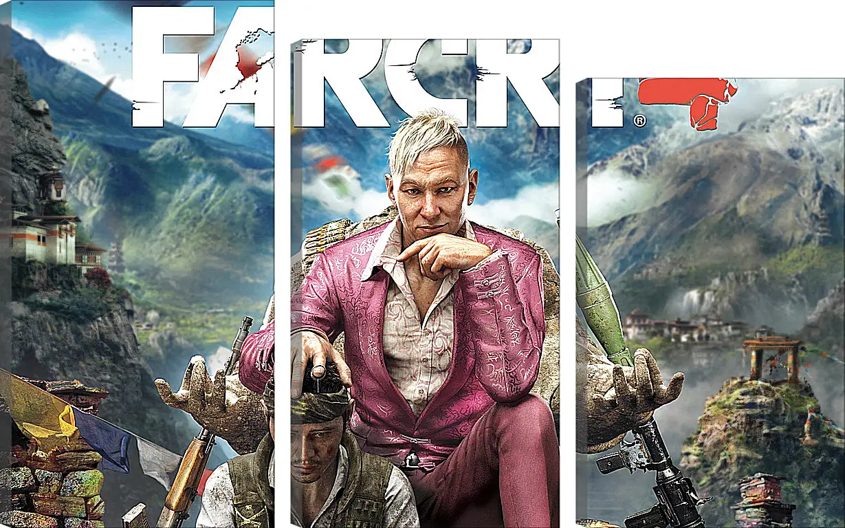 Модульная картина - Far Cry 4