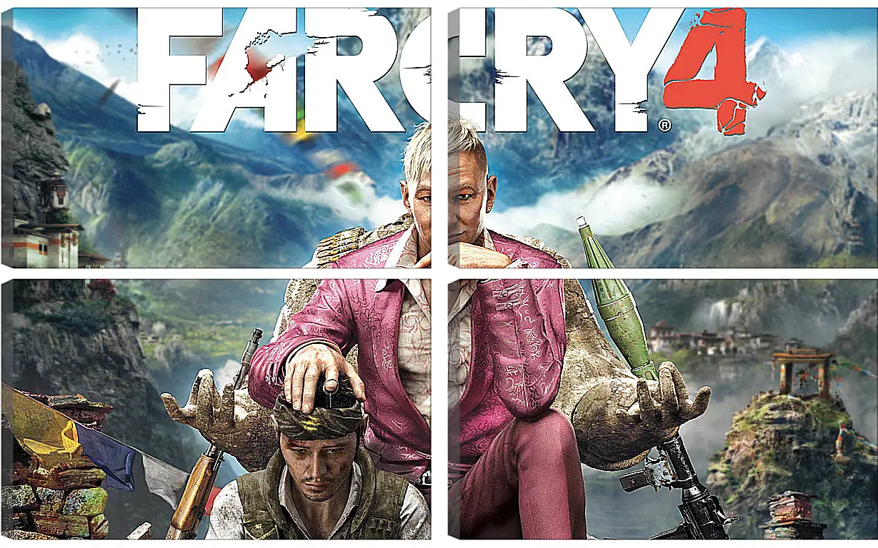 Модульная картина - Far Cry 4