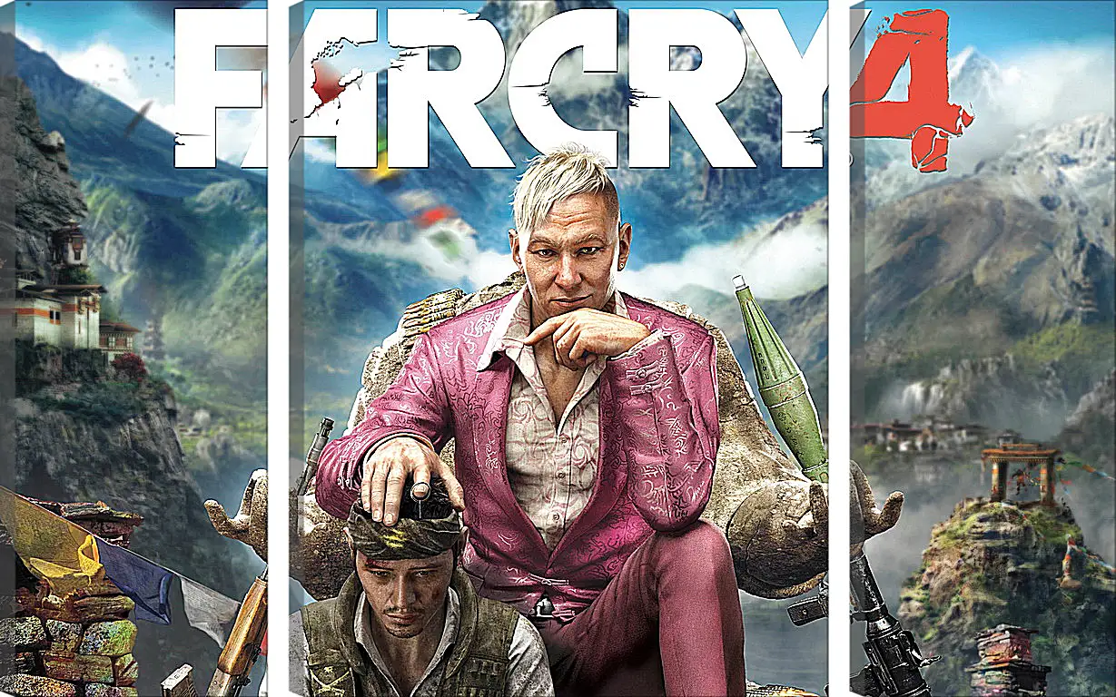 Модульная картина - Far Cry 4